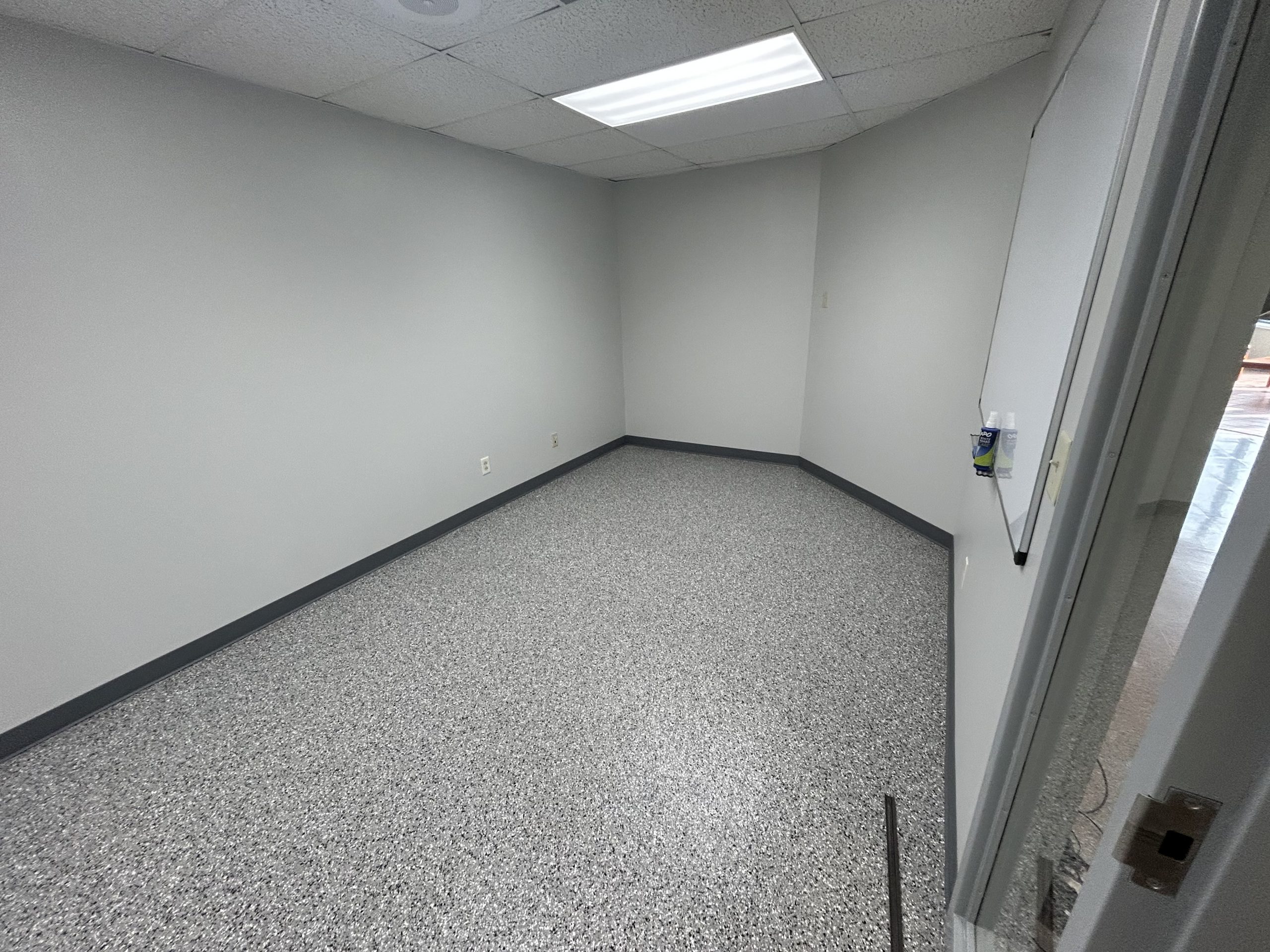 commercial epoxy flooring job completed by CertaPro Columbus Ohio