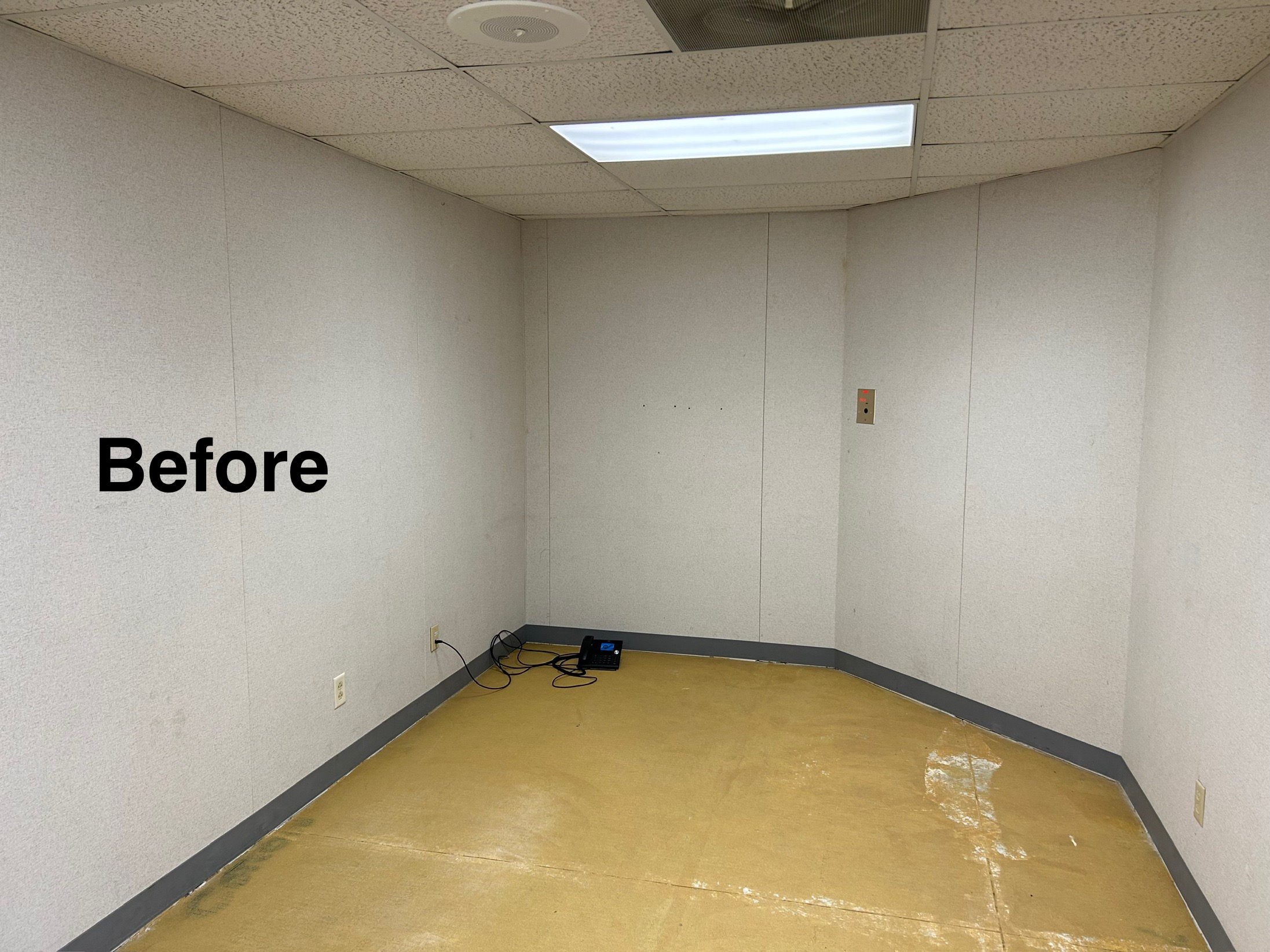 commercial epoxy flooring job prepped by CertaPro Columbus Ohio