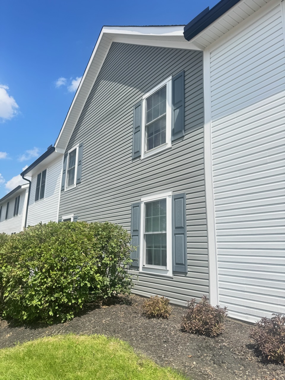 apartment community exterior repaint after by CertaPro Columbus Ohio