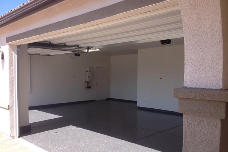 100% Natural Garage Flooring