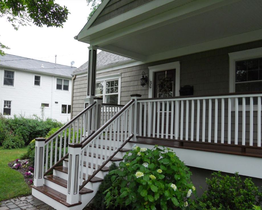 Front Porch Painting Project Little Silver, NJ