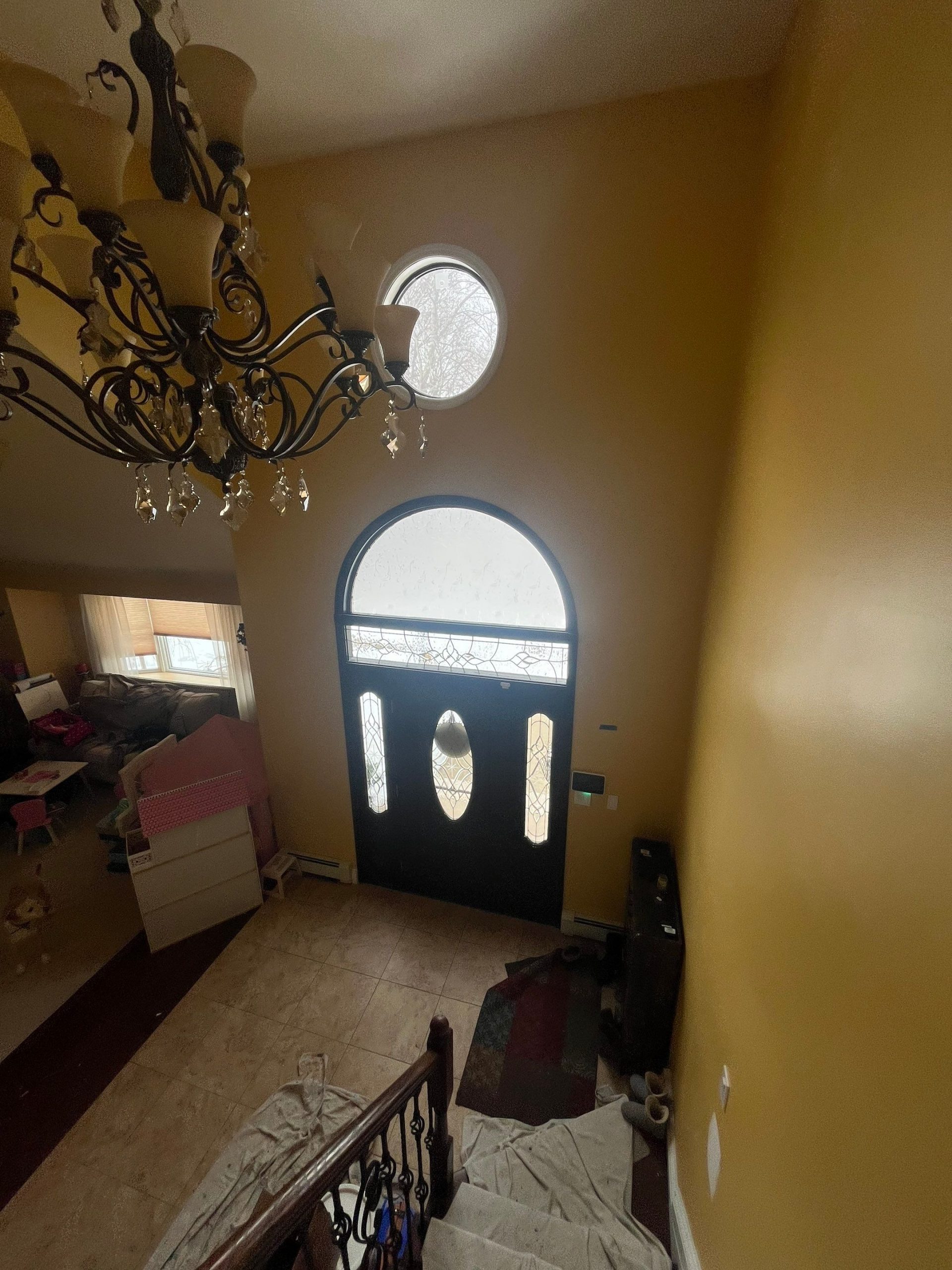 Foyer Painting in Matawan Before