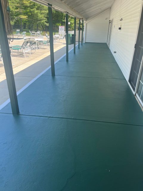 Pool Walkway Project After