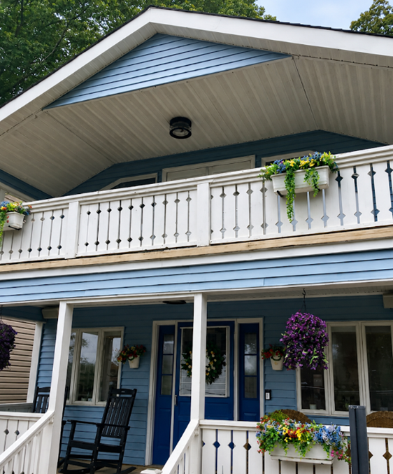 Exterior Painting in Atlantic Highlands Before