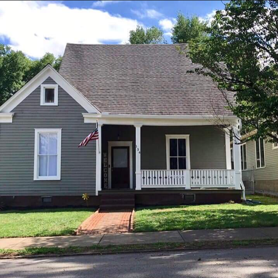 Exterior House Painting Project Before