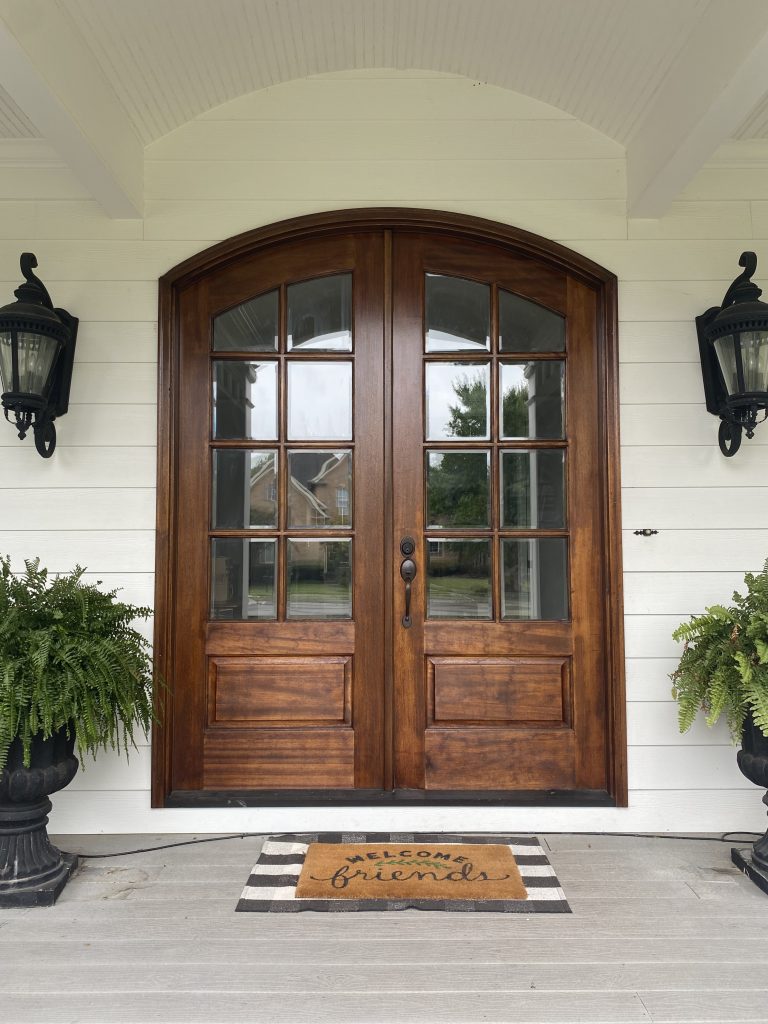 front door after 