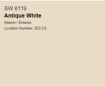 Sherwin Williams Paint Swatch