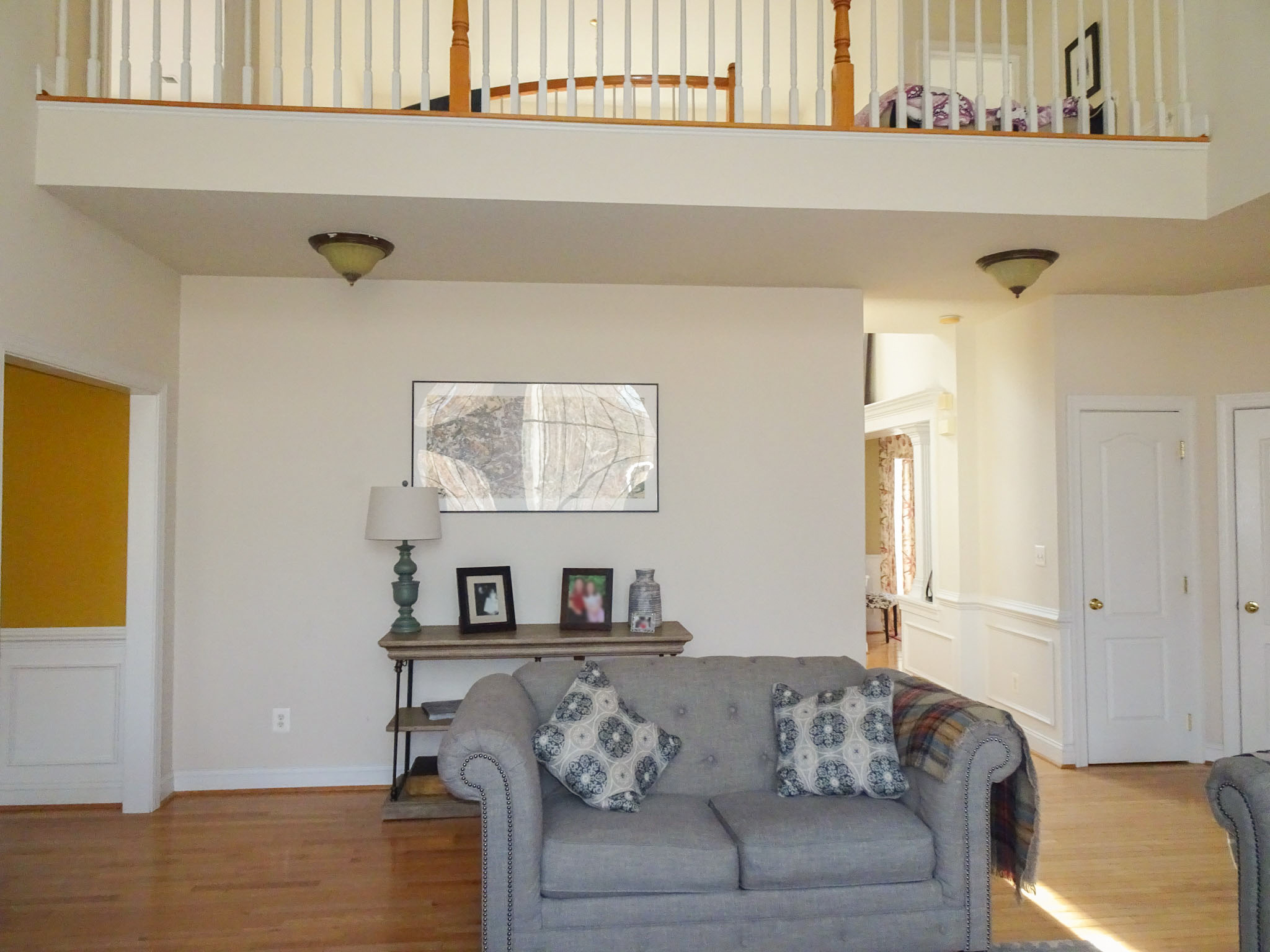 Living Room Painting Before