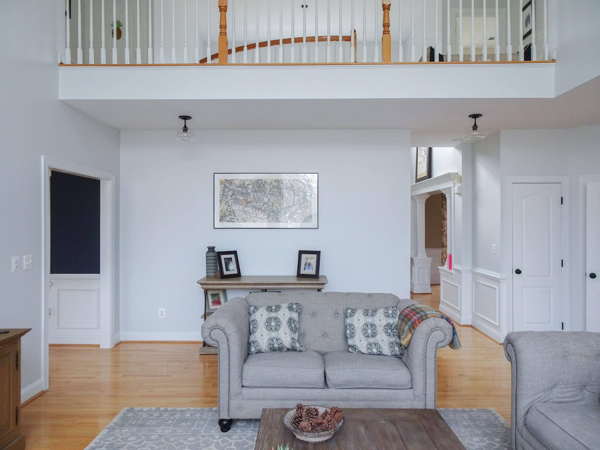 Living Room Painting After