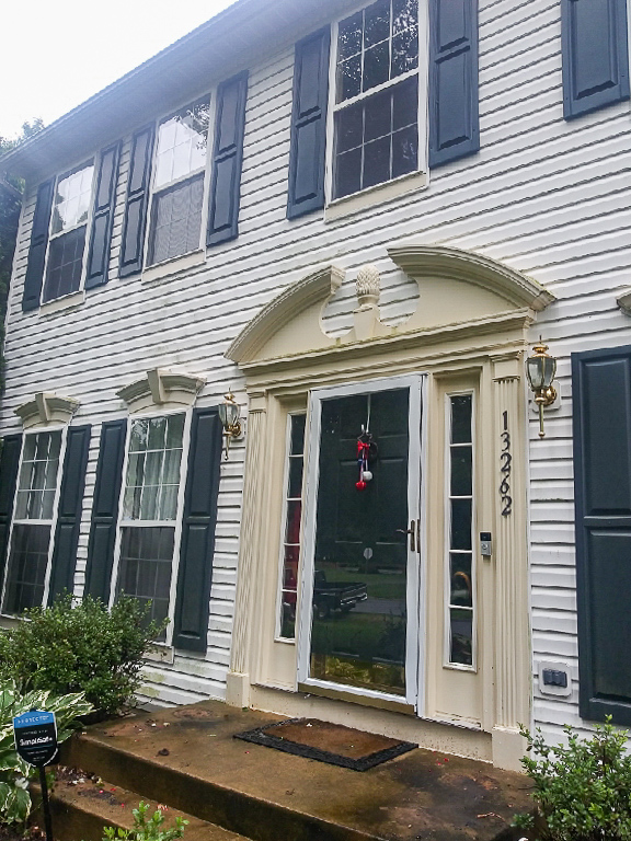 Exterior House Painting Before