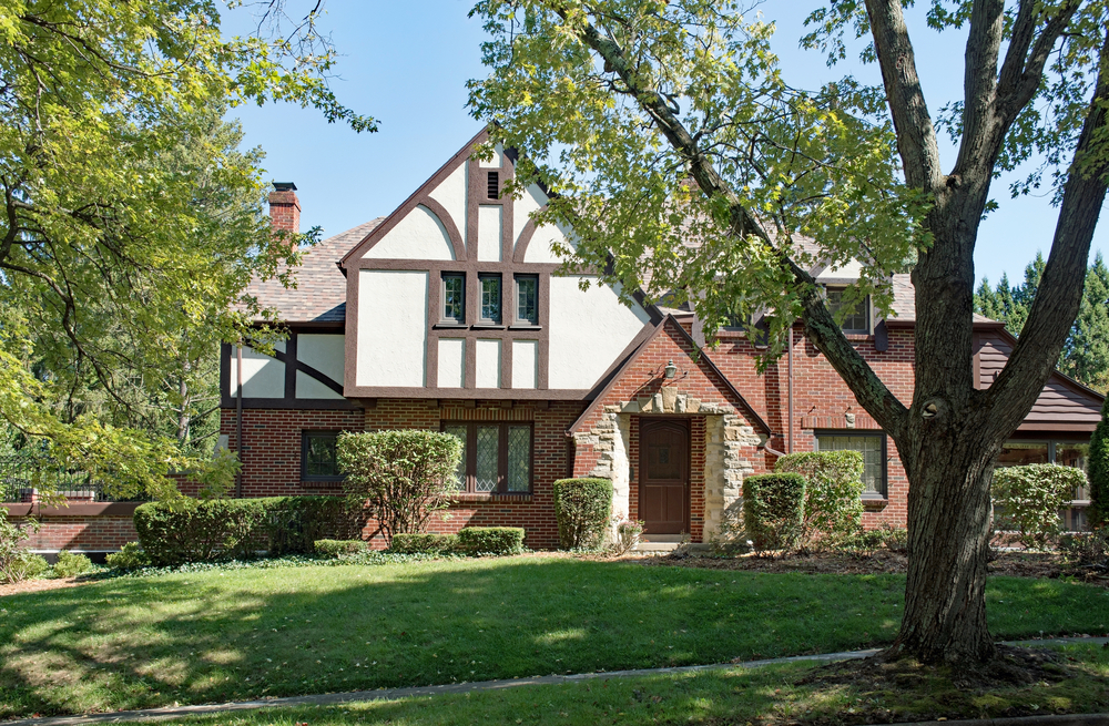 tudor style home