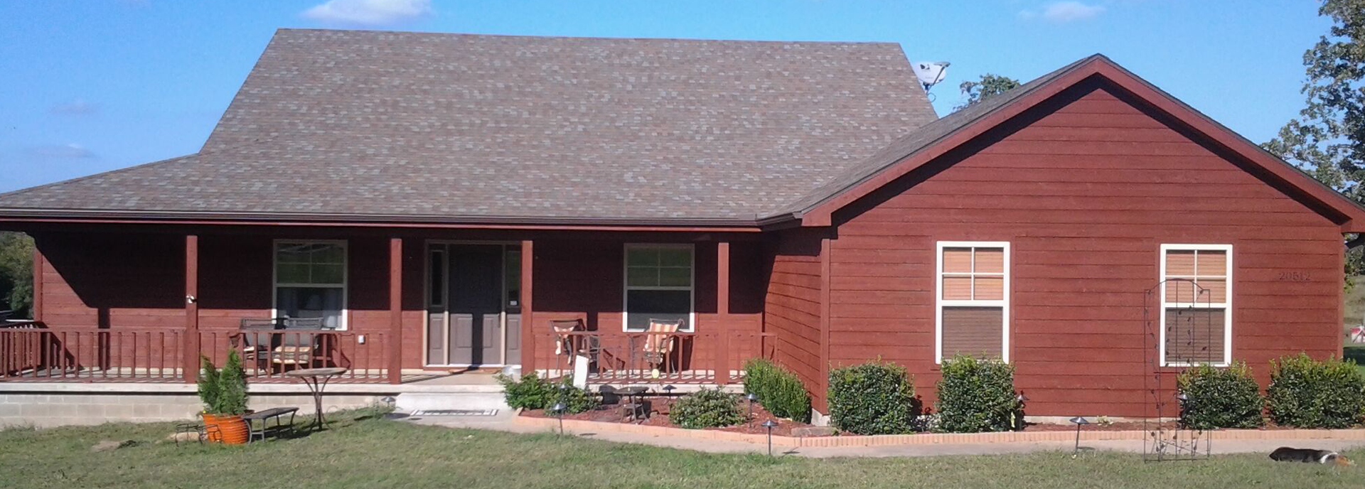 Exterior house painting by CertaPro painters in Fayetteville, AR