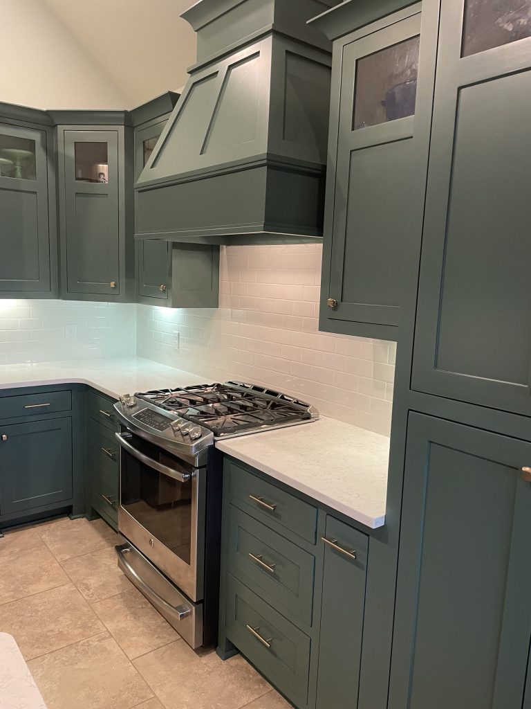 Kitchen cabinet repaint after