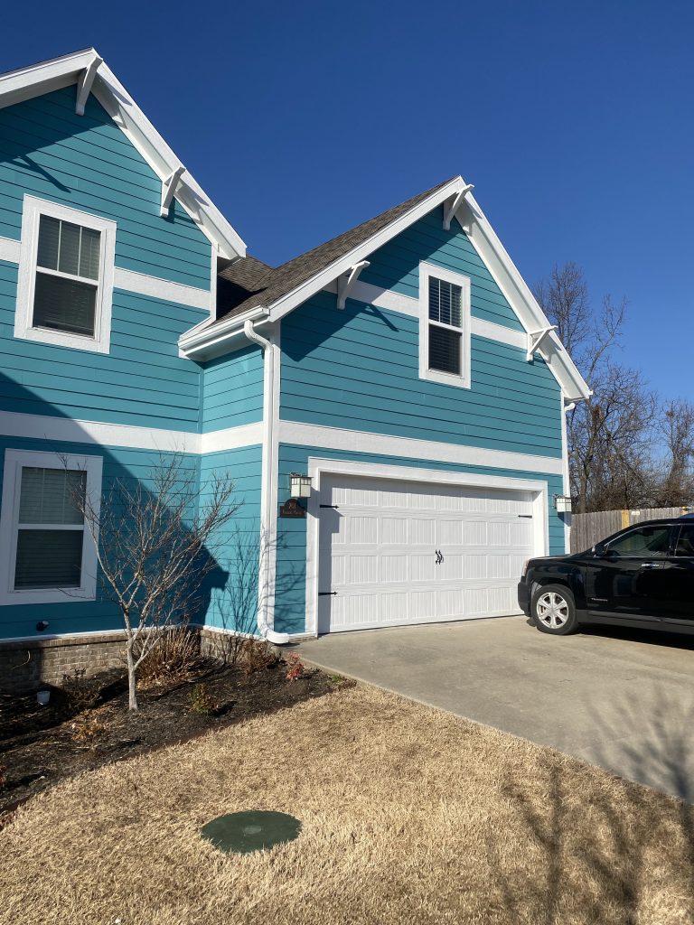 Restored Turquoise Home