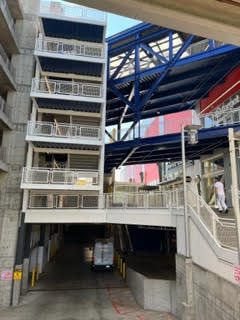 Parking Garage Painting After