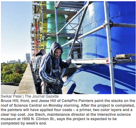 Painting Science Central in Fort Wayne, IN - CertaPro Painters