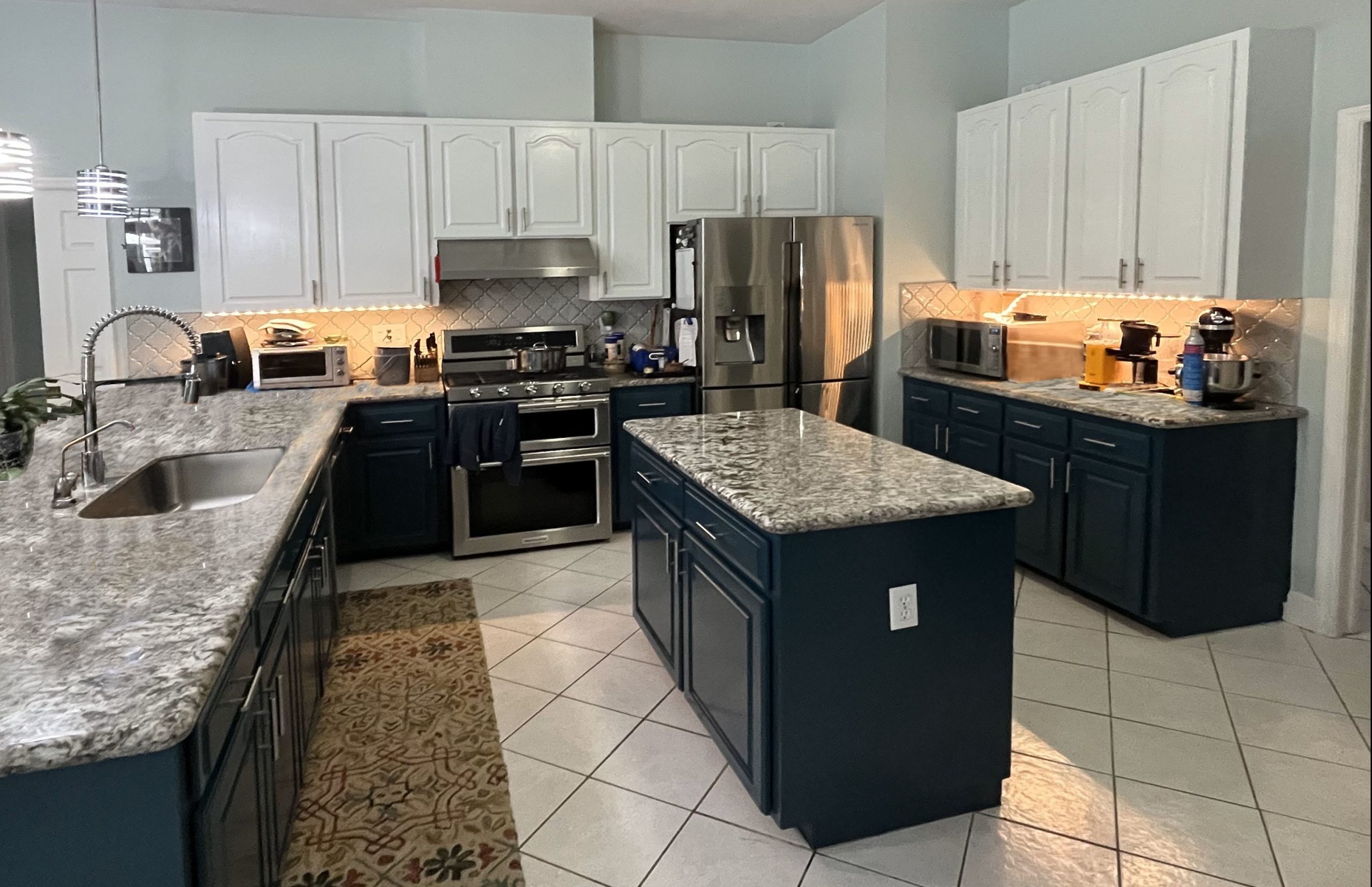 Kitchen Cabinet Revamp After