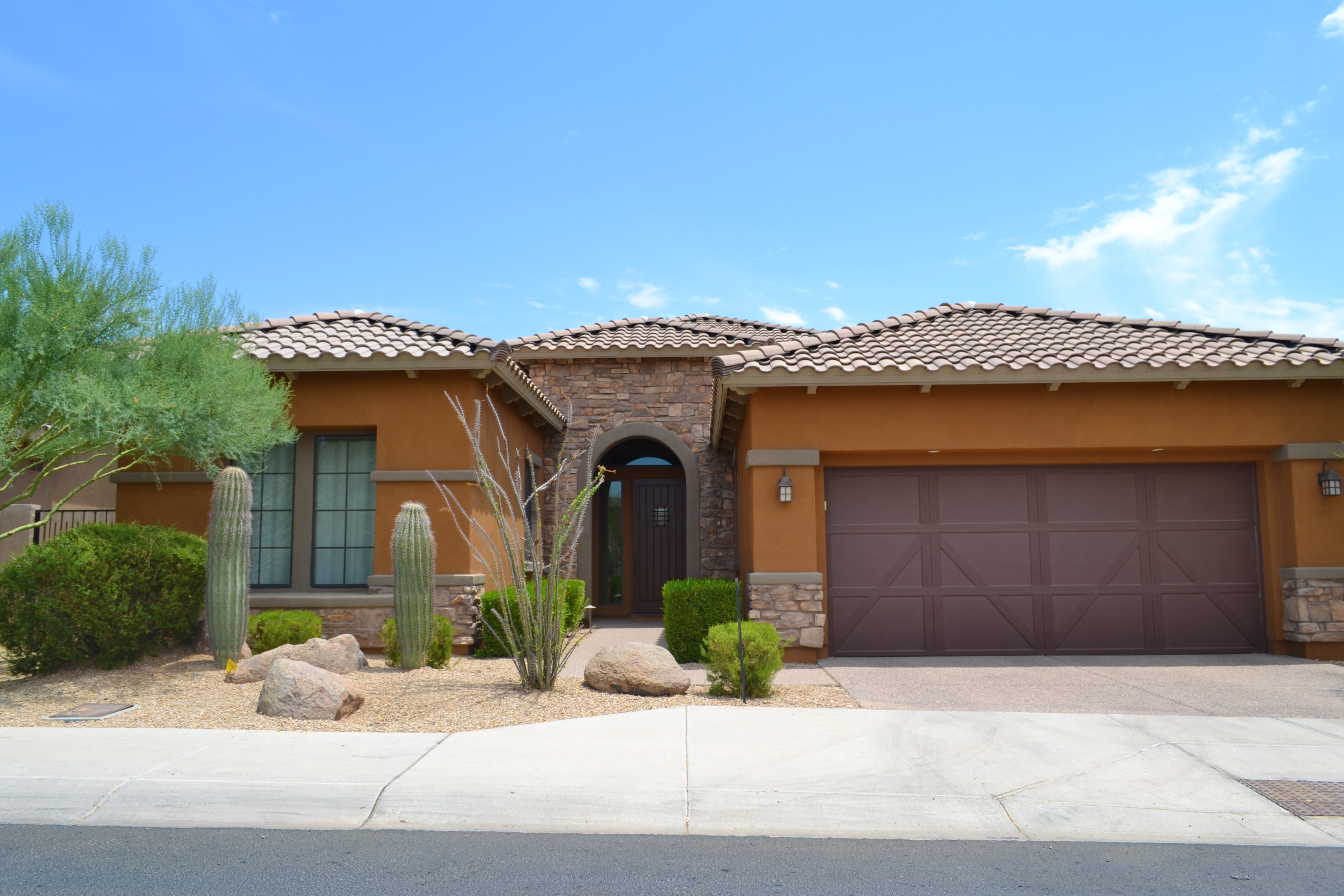 Stucco home in Glendale Arizona