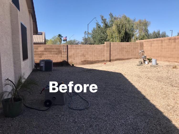 Wall Painting Project Before