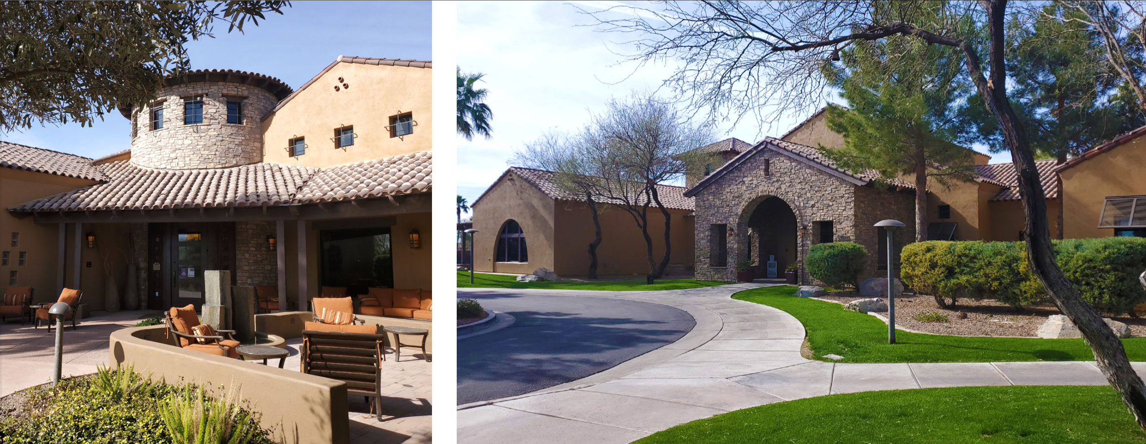 Facilities painted at Robson Ranch by CertaPro commercial painters.