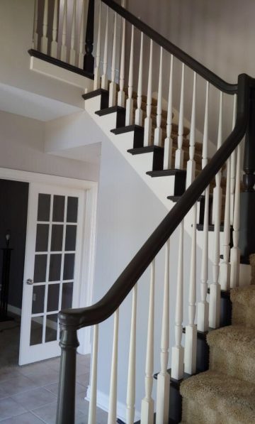 Pierce Stairway & Spindles After