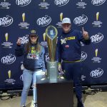 David Cooper with Trophy