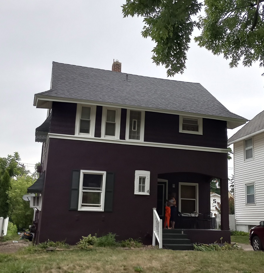 Color change in North East Grand Rapids, after