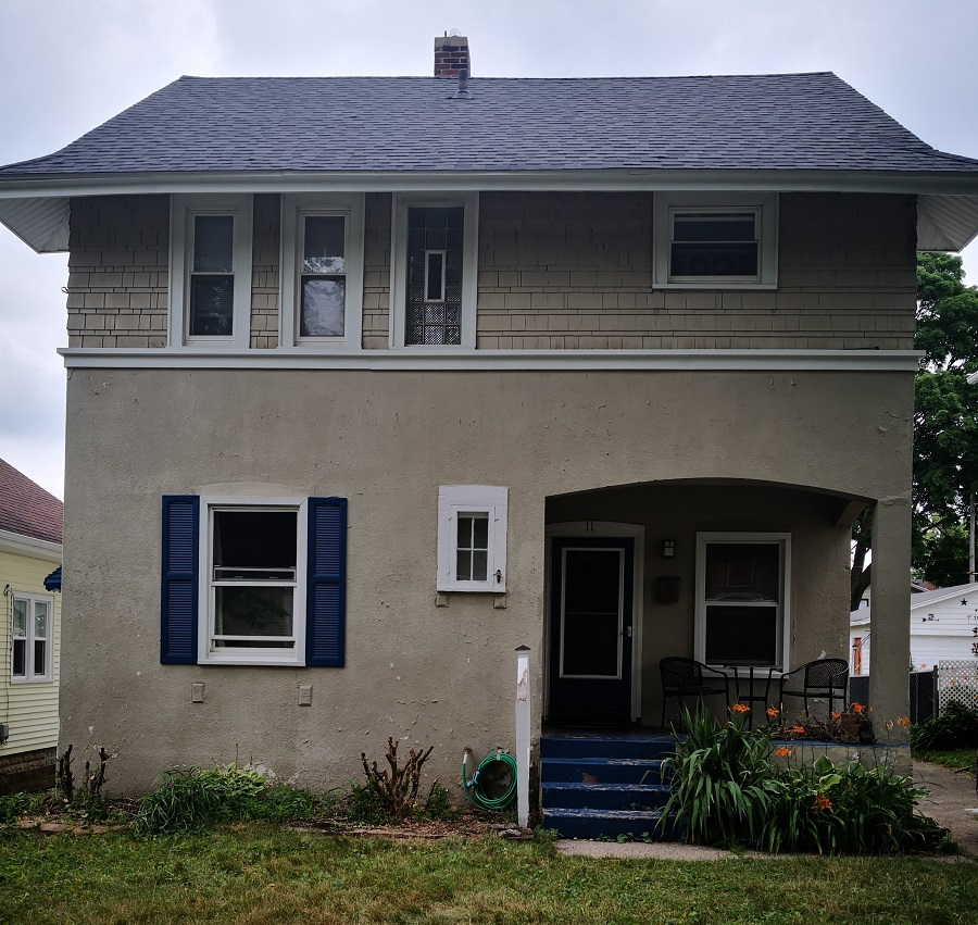 Color change in North East Grand Rapids, before