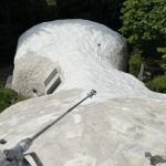 During work on the dome house in Byron Center