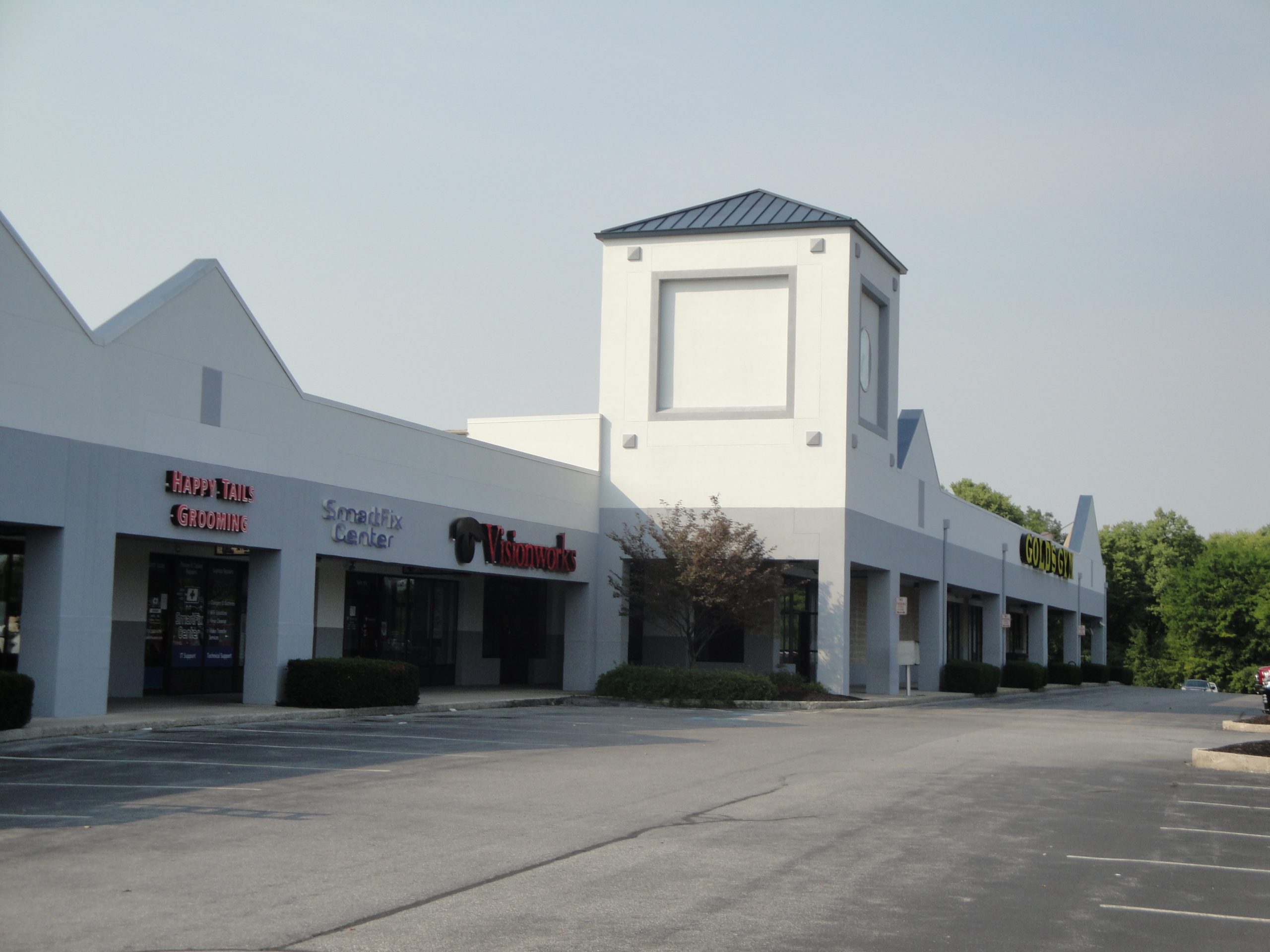 painted retail storefront