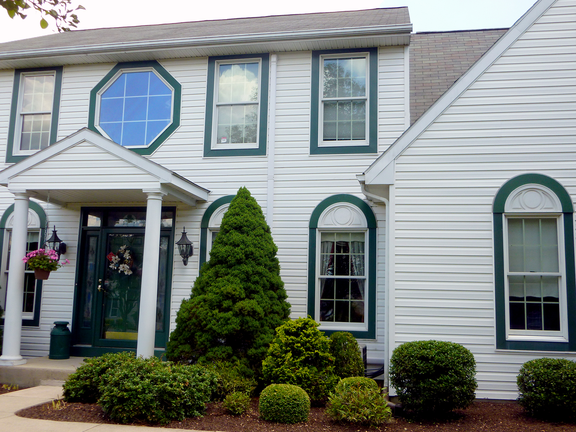 vinyl siding home