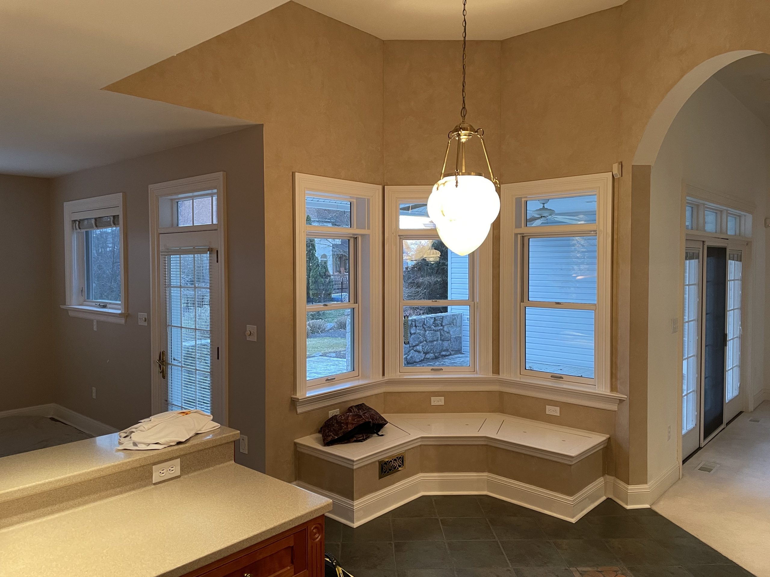 Residential Interior in Mechanicsburg, PA, before painting project by CertaPro Painters of Harrisburg, PA - Angle 2