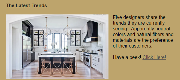 modern looking kitchen