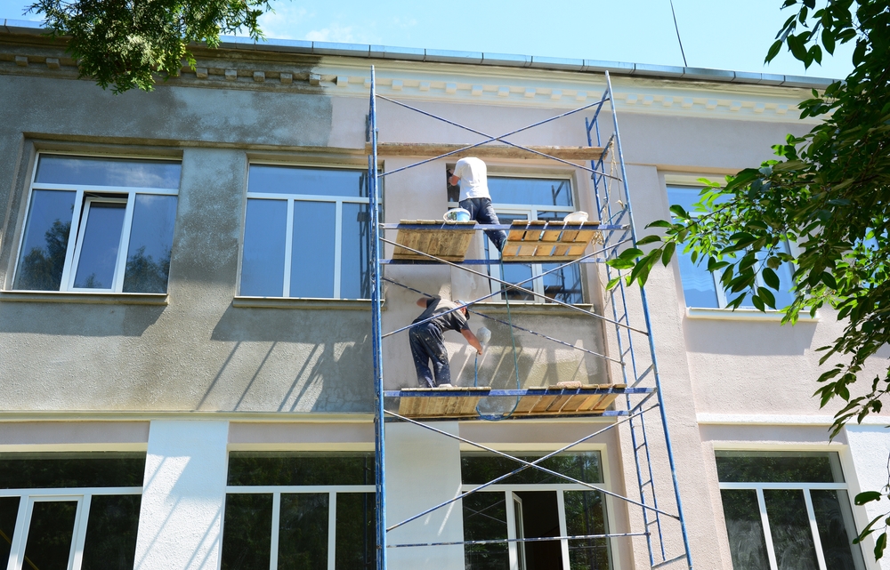 Check out our Commercial Stucco and Repair