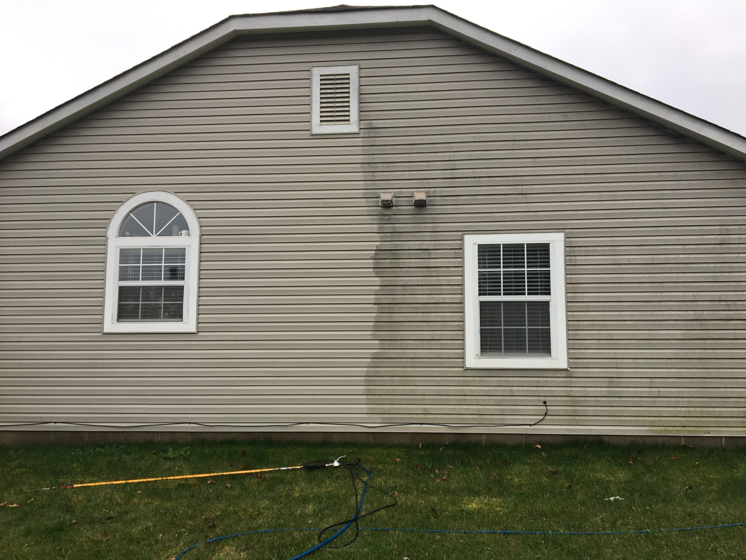 siding power wash