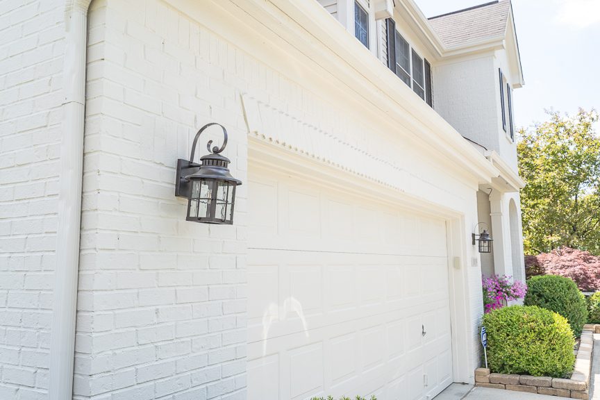 solid white exterior