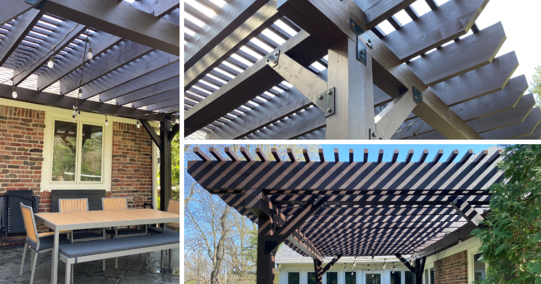 pergola collage
