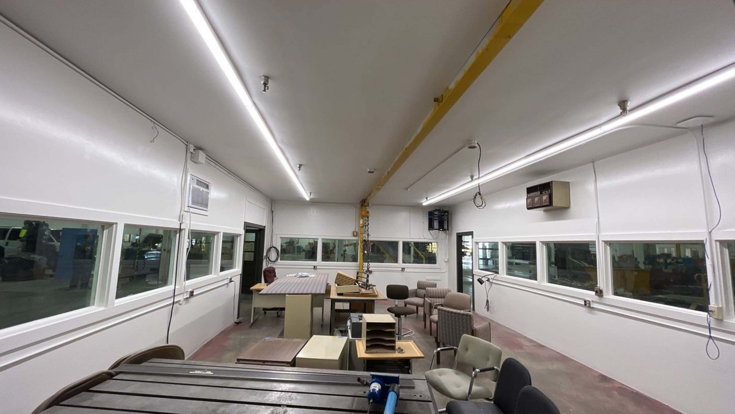 after commercial painting project