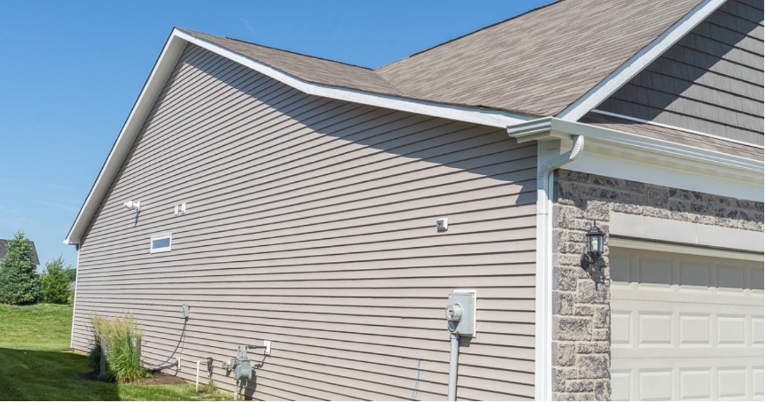 painted siding exterior