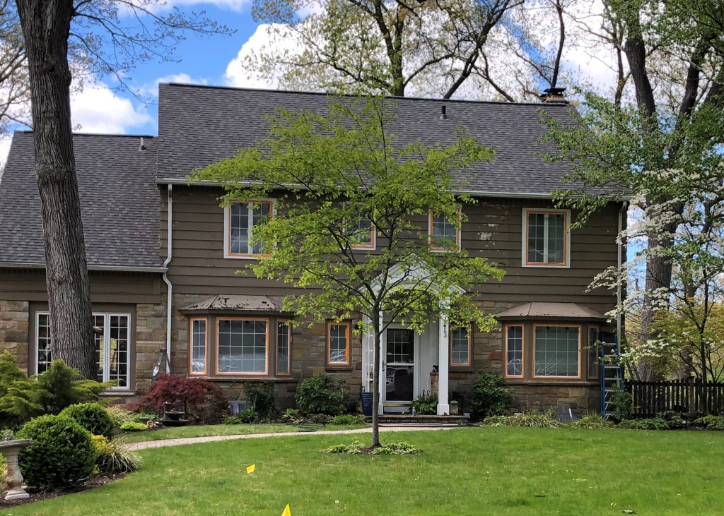 exterior before