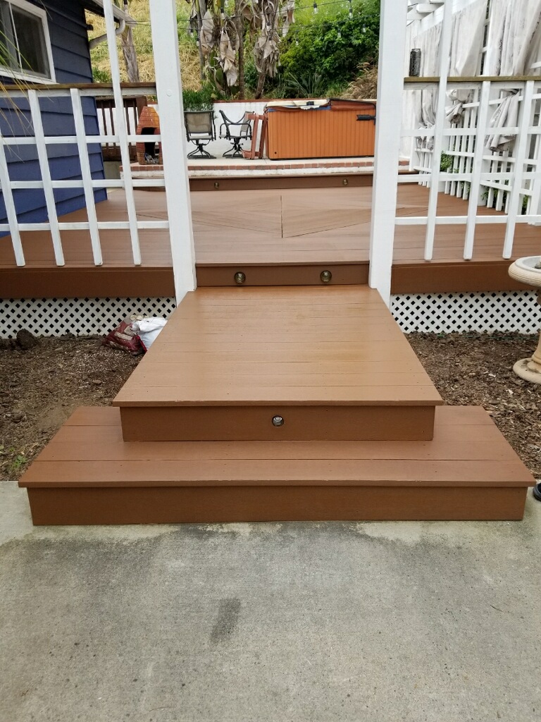 Wood Deck Staining After