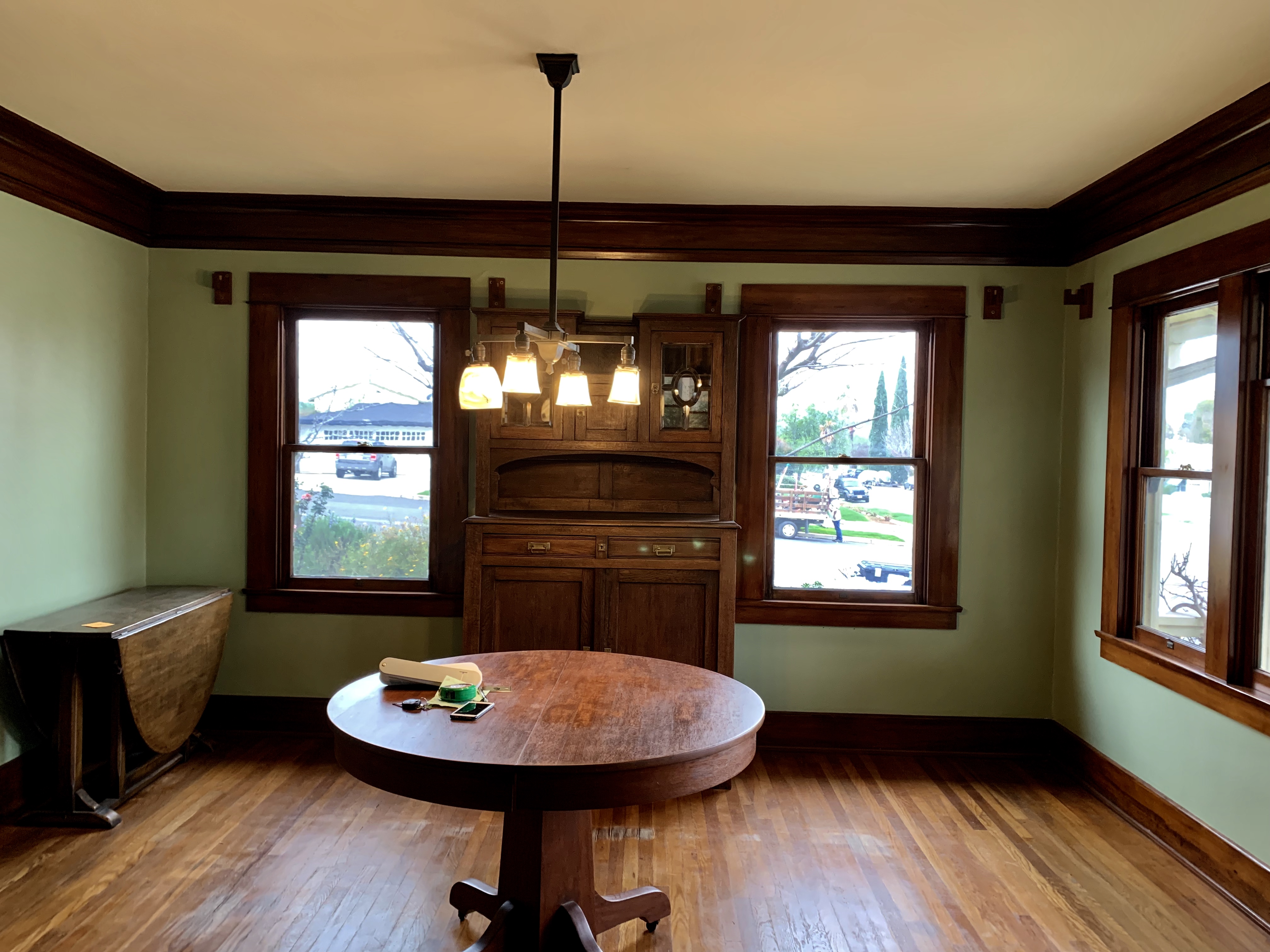 Dining Room Painting Before