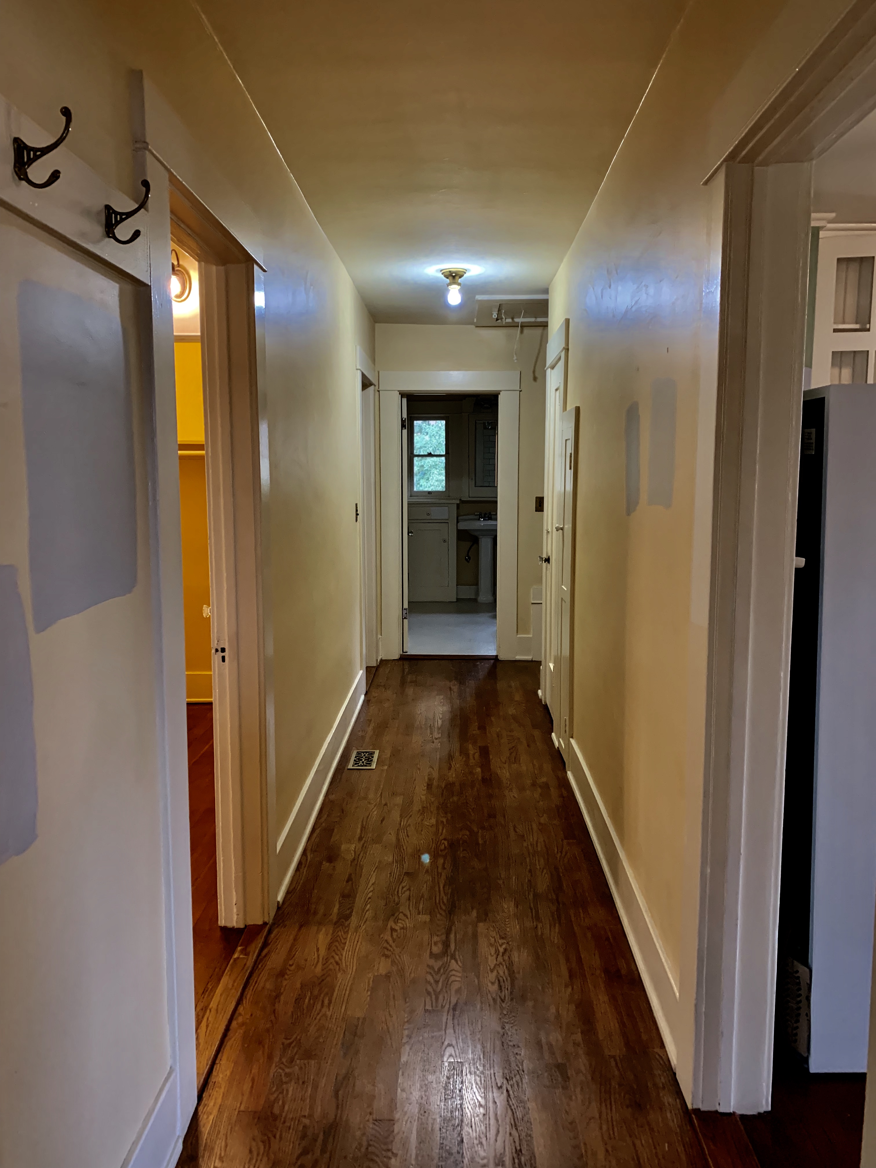 Hallway Painting Before