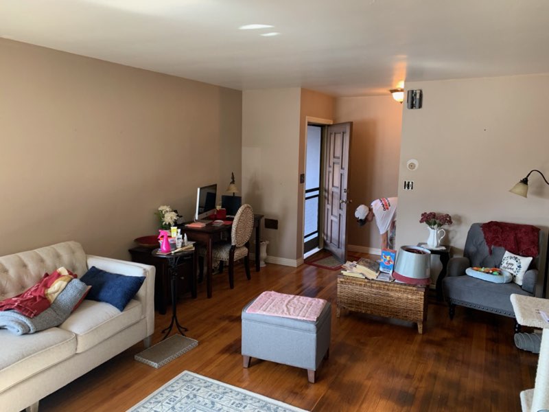 Del Cerro/La Mesa Interior Painting Before