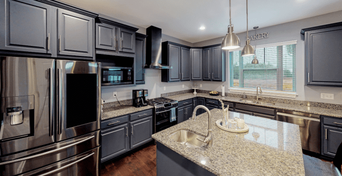 Check out our Cabinet Refinishing and Repainting