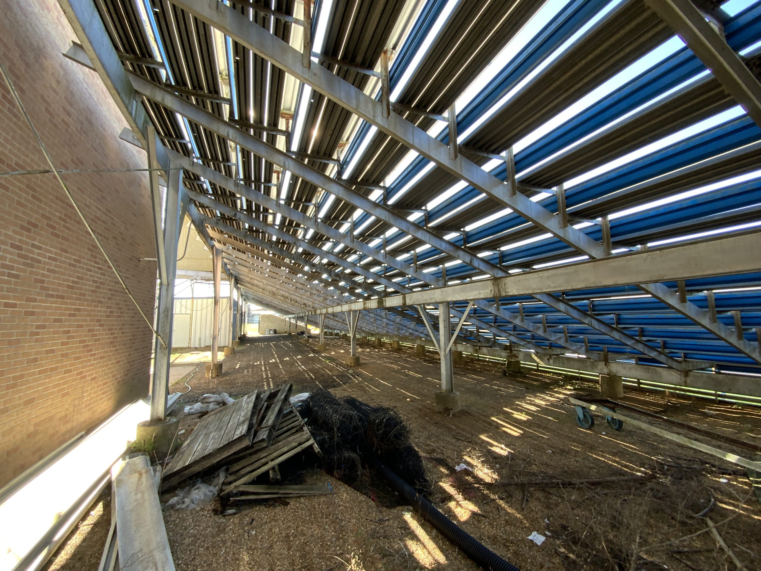 Southern Arkansas University | Football Stadium Painting Before