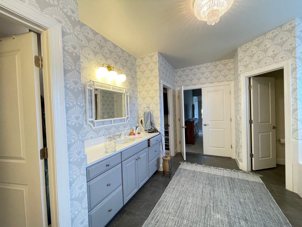 Wallpaper Installation After Photo