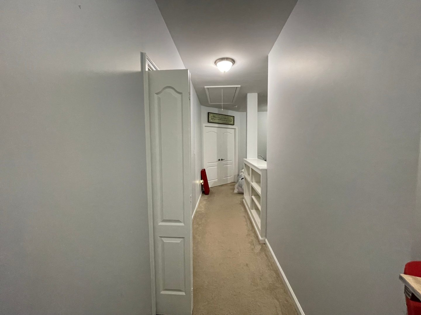 After Photo of Painted Hallway in Burke VA