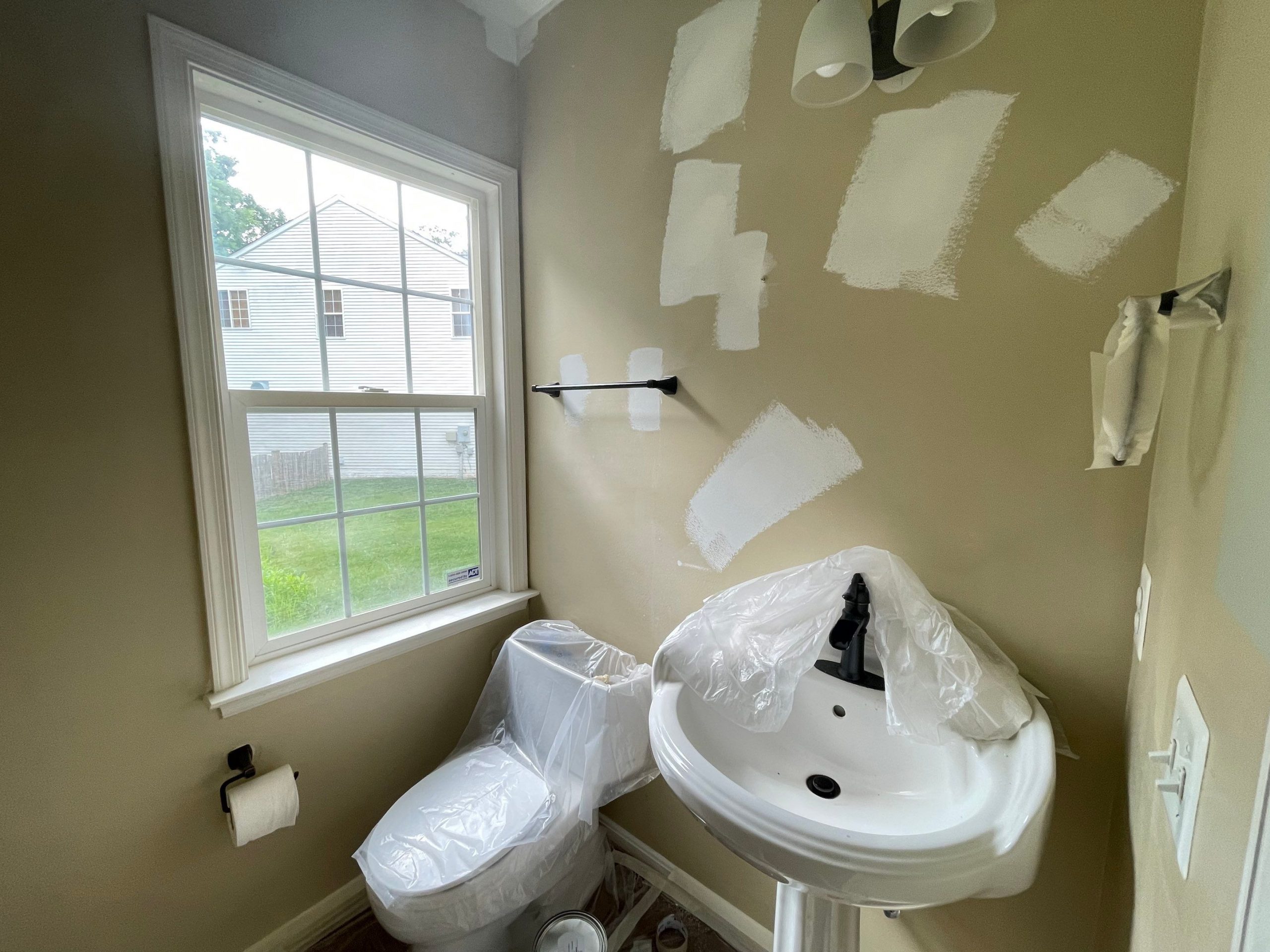 Bathroom Repainting Before