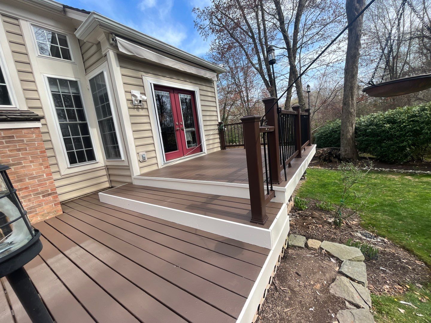 Painted deck in Loudoun VA